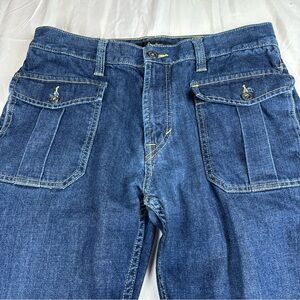 Sean John Relaxed Fit Blue Jeans 34